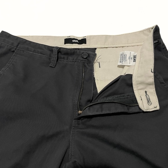 Vans Gray Slim Fit Chino Pants - Men’s Size 34 - Picture 5 of 9